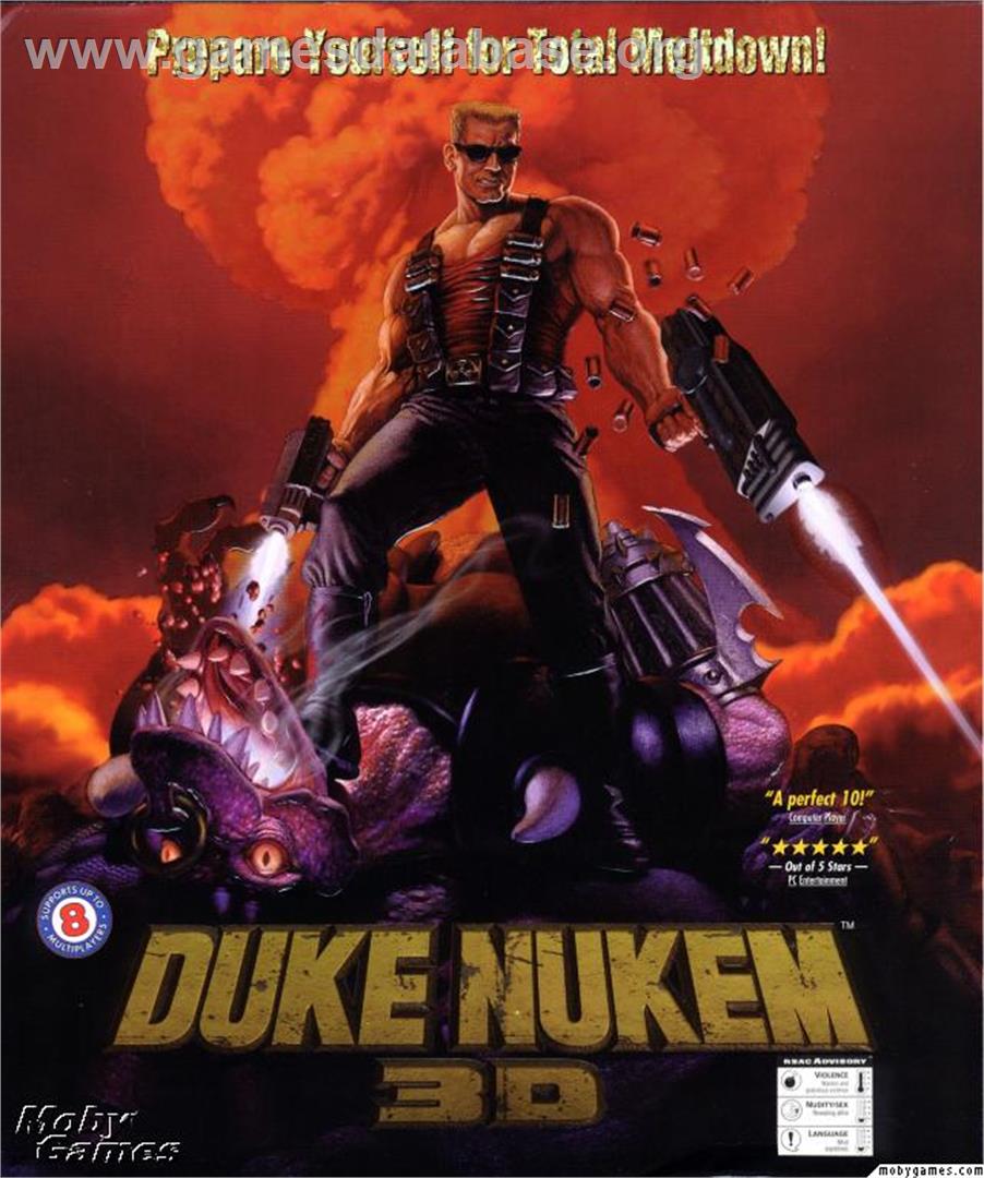 Duke Nukem 3D - Microsoft DOS - Artwork - Box