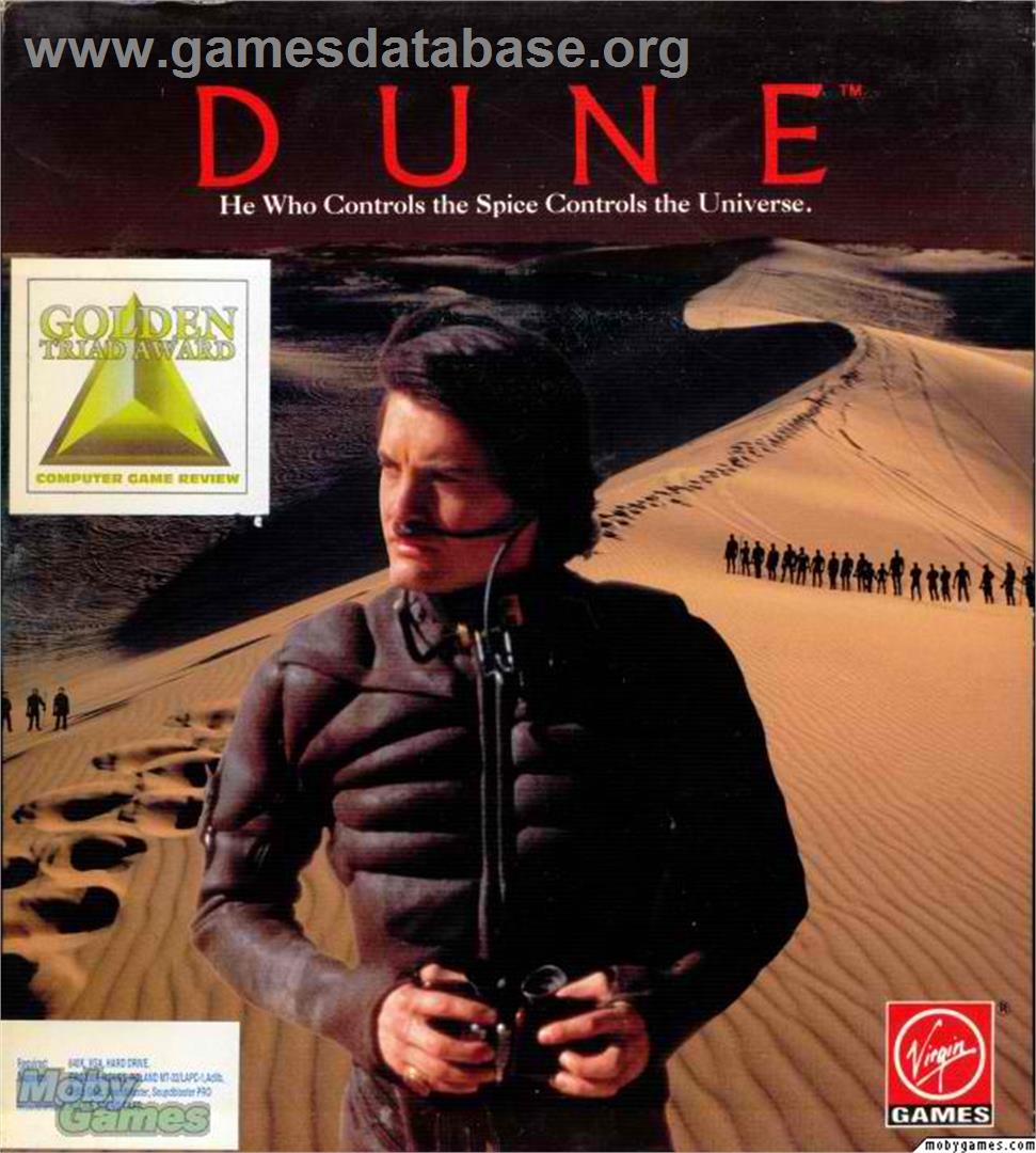 Dune - Microsoft DOS - Artwork - Box