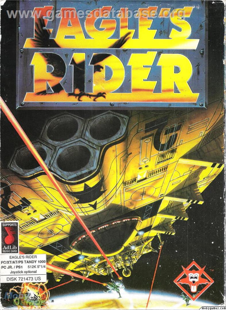 Eagle's Rider - Microsoft DOS - Artwork - Box