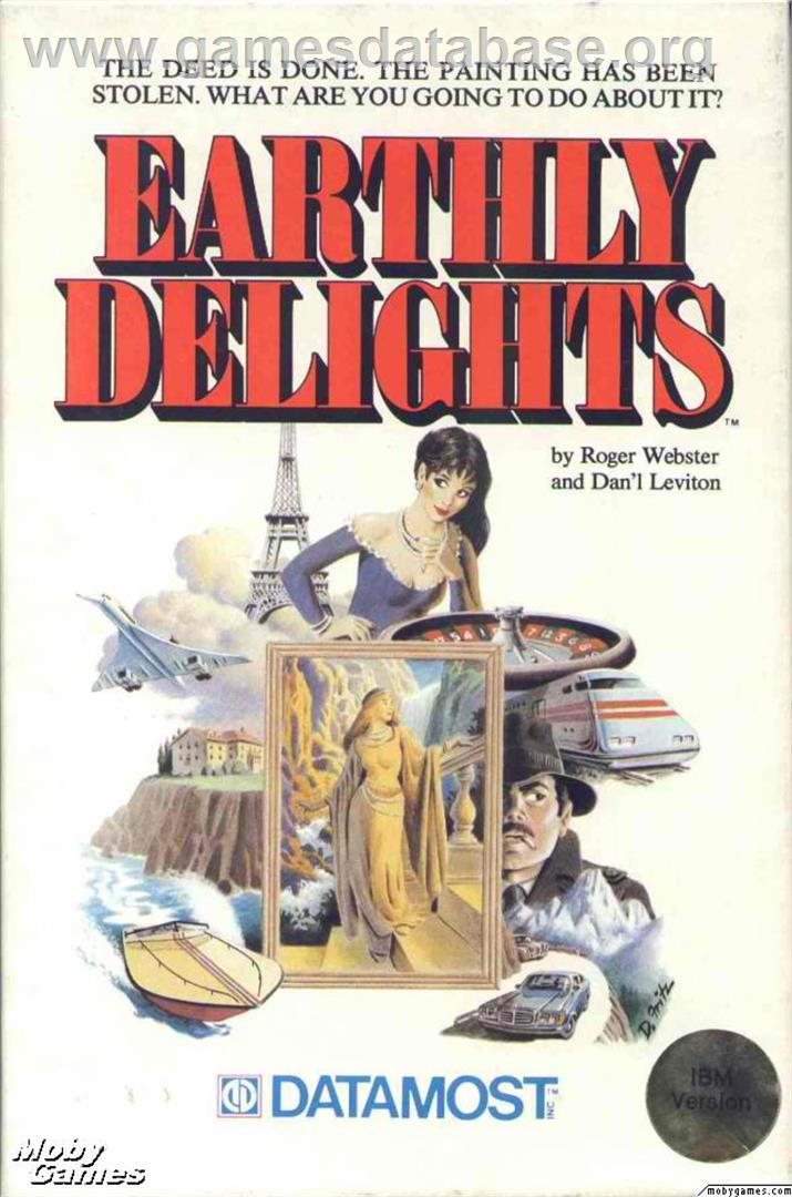 Earthly Delights - Microsoft DOS - Artwork - Box