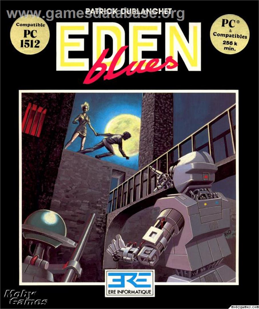 Eden Blues - Microsoft DOS - Artwork - Box
