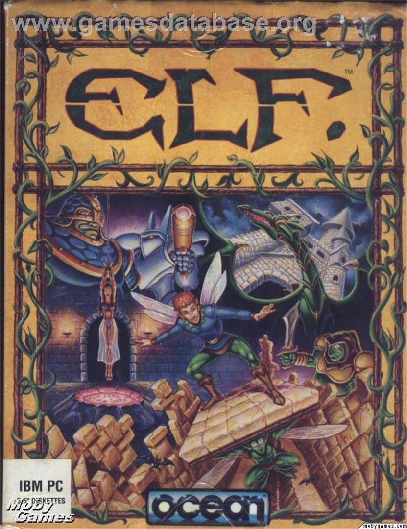 Elf - Microsoft DOS - Artwork - Box
