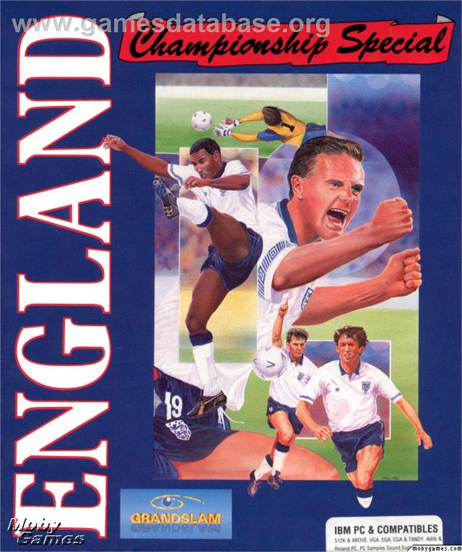England Championship Special - Microsoft DOS - Artwork - Box
