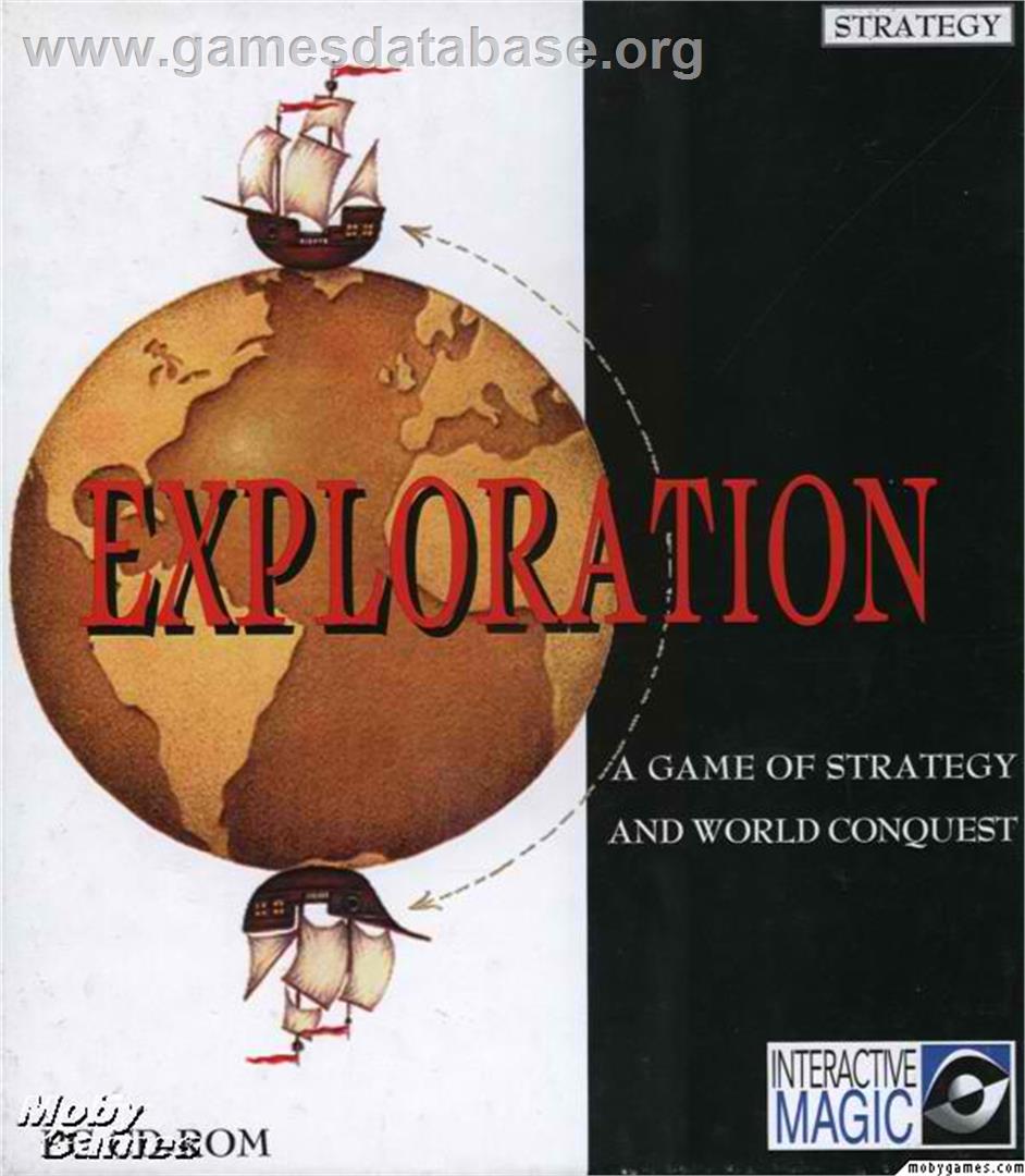Exploration - Microsoft DOS - Artwork - Box