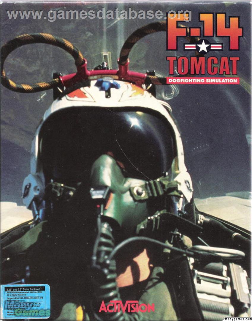 F-14 Tomcat - Microsoft DOS - Artwork - Box