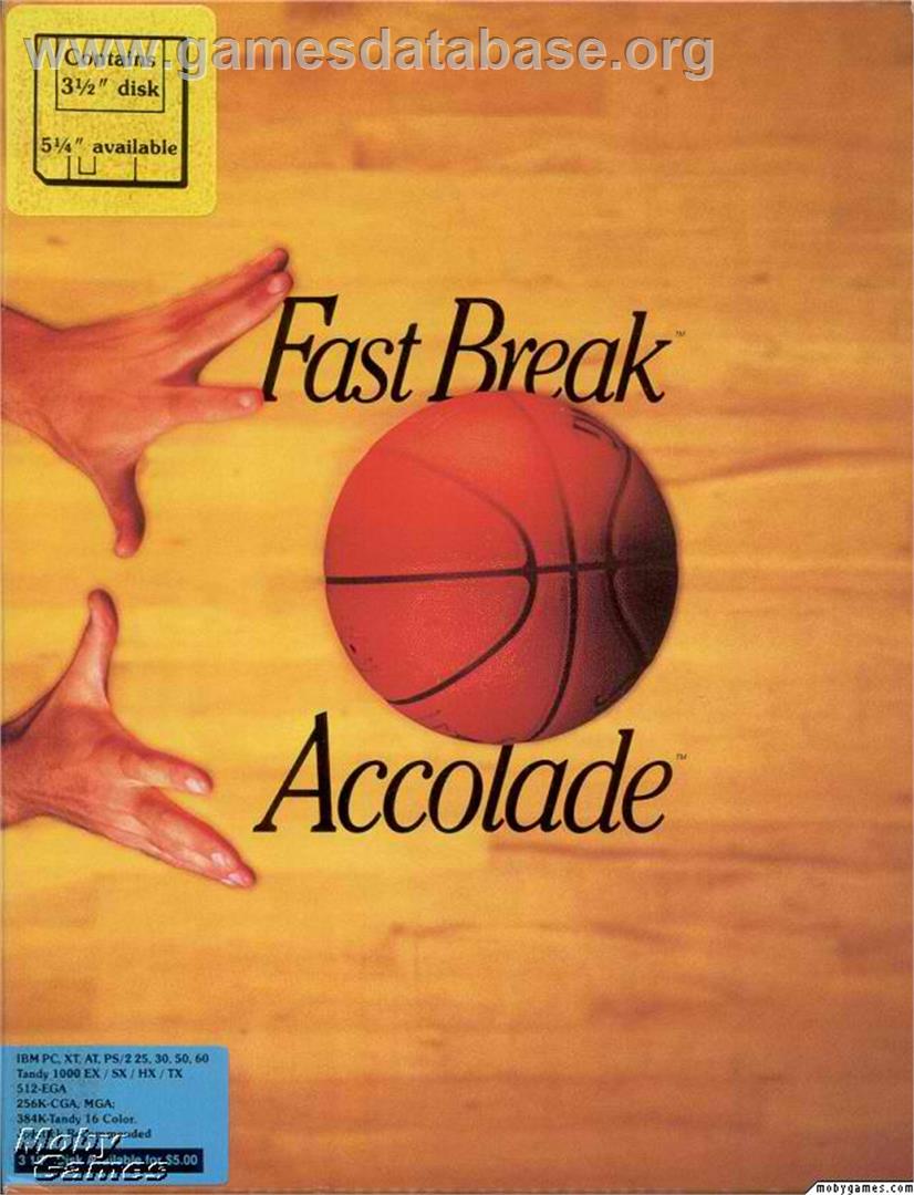 Fast Break - Microsoft DOS - Artwork - Box
