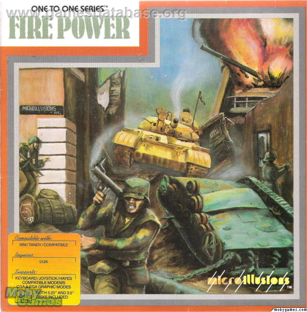 Fire Power - Microsoft DOS - Artwork - Box