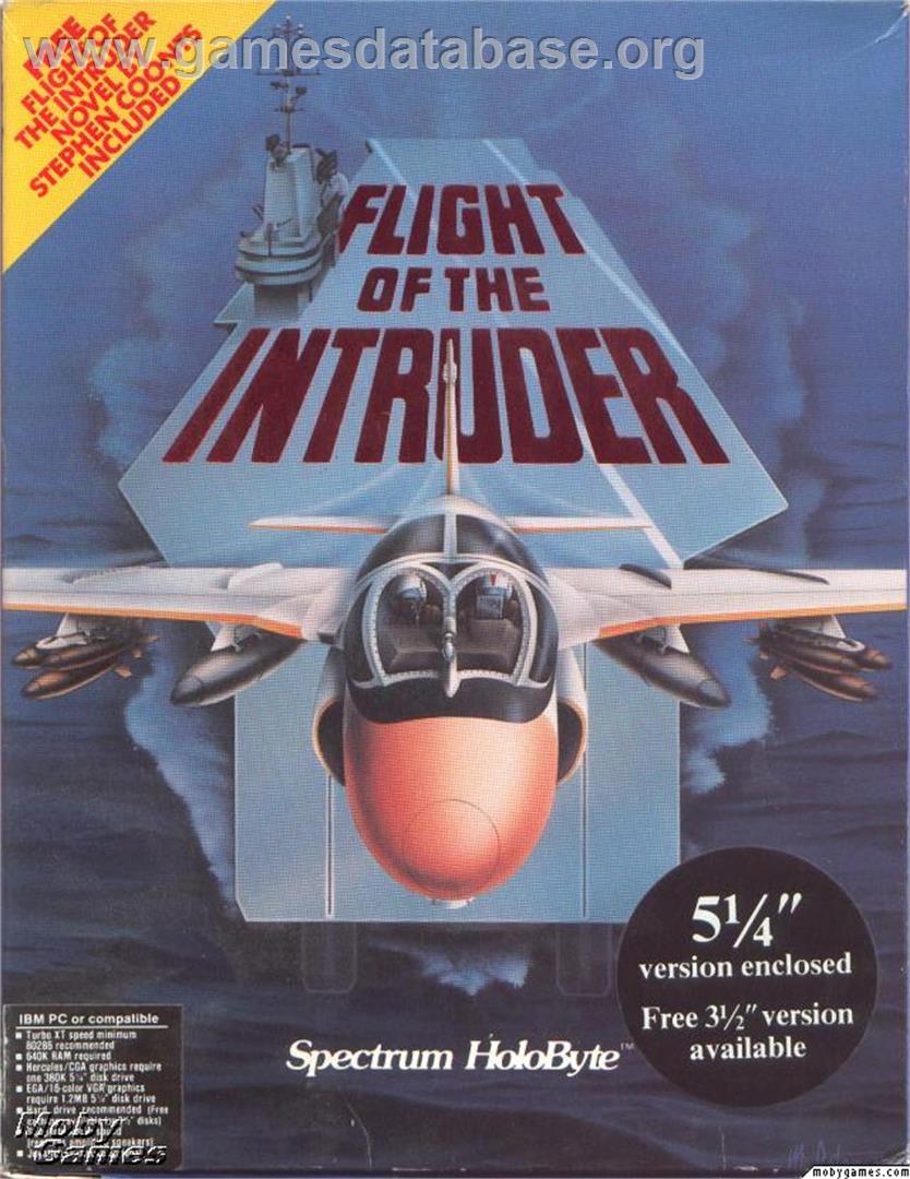 Flight of the Intruder - Microsoft DOS - Artwork - Box