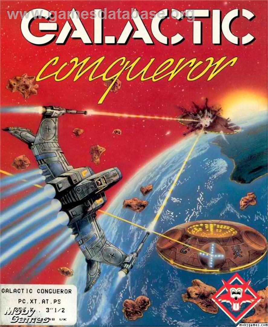 Galactic Conqueror - Microsoft DOS - Artwork - Box