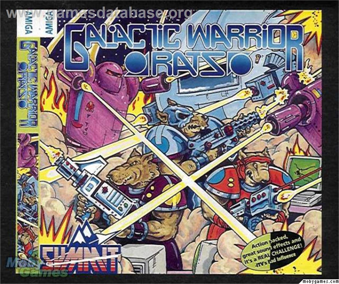 Galactic Warrior Rats - Microsoft DOS - Artwork - Box
