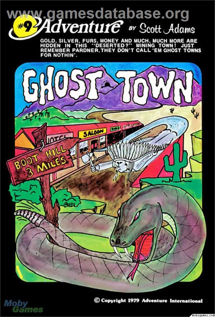 Ghost Town - Microsoft DOS - Artwork - Box