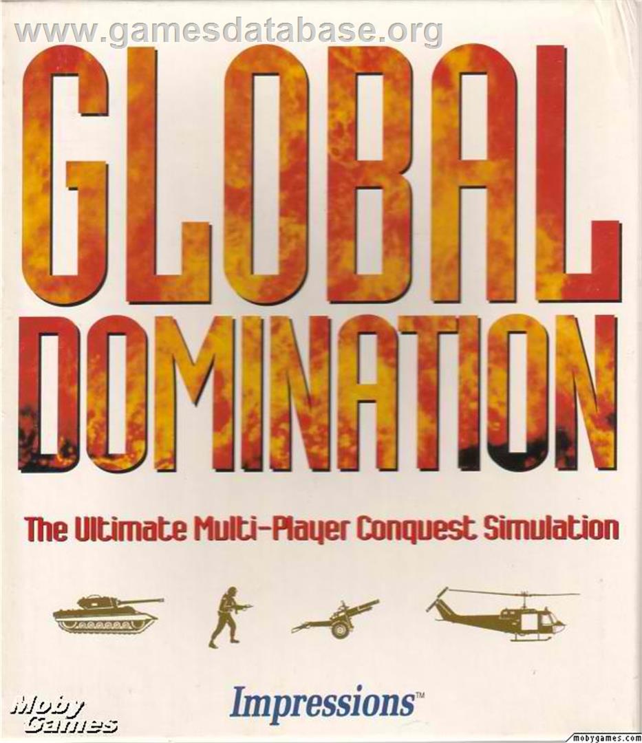 Global Domination - Microsoft DOS - Artwork - Box