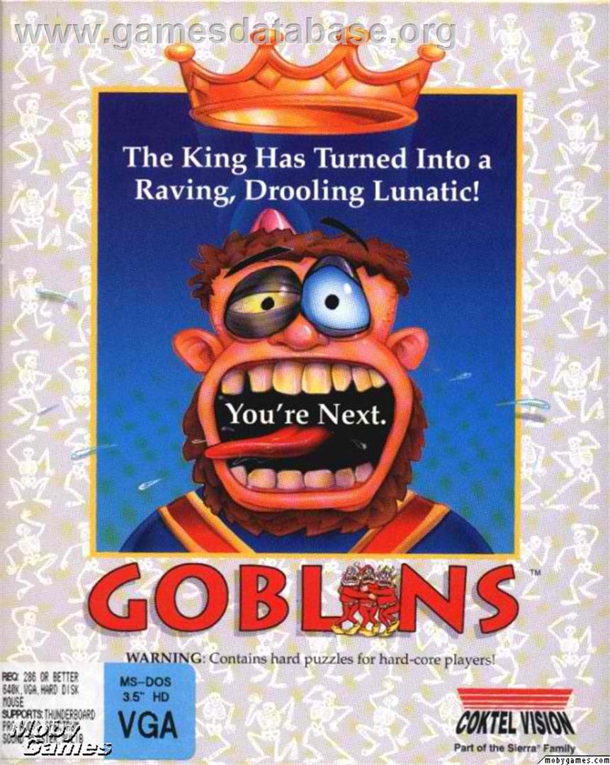 Gobliiins - Microsoft DOS - Artwork - Box
