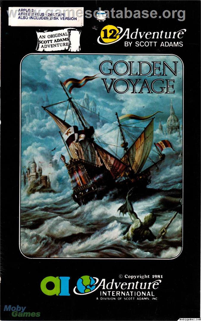 Golden Voyage - Microsoft DOS - Artwork - Box