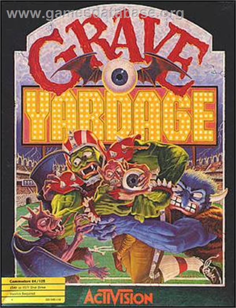 Grave Yardage - Microsoft DOS - Artwork - Box