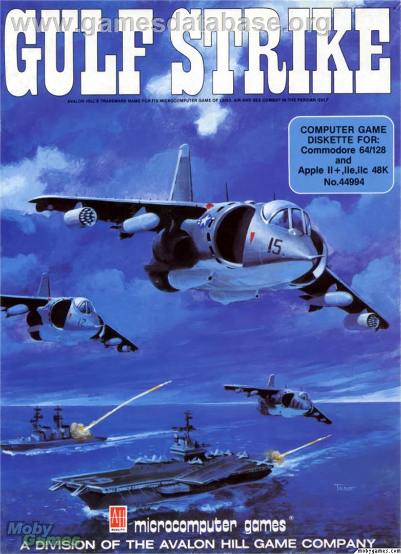 Gulf Strike - Microsoft DOS - Artwork - Box