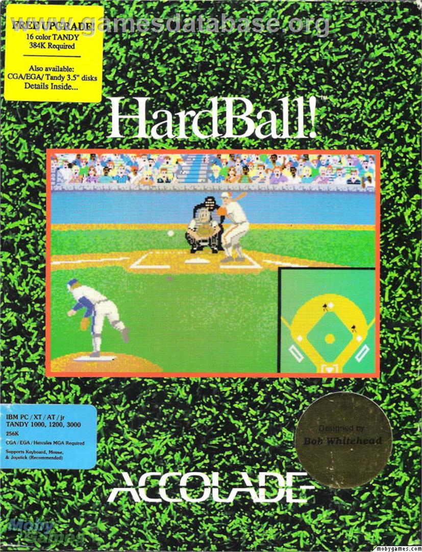 HardBall! - Microsoft DOS - Artwork - Box