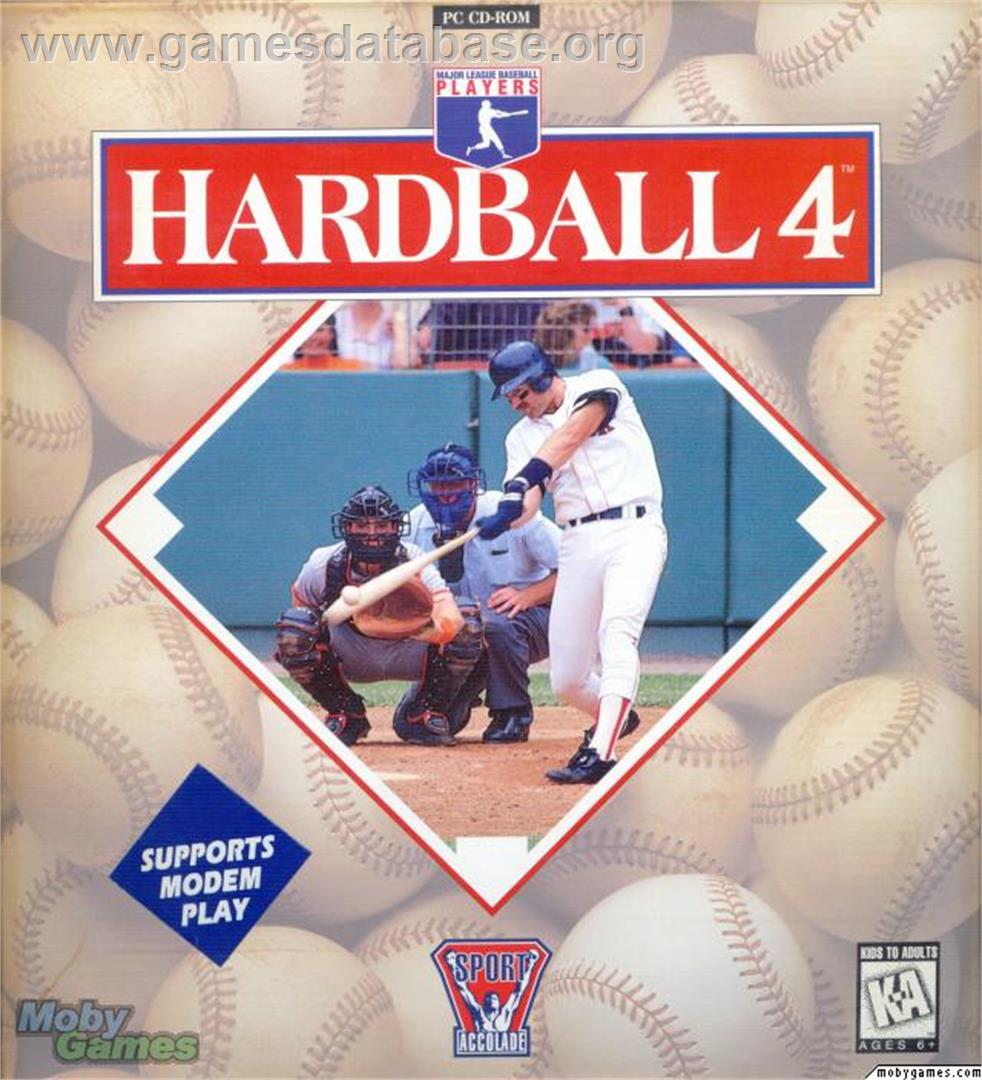 HardBall 4 - Microsoft DOS - Artwork - Box