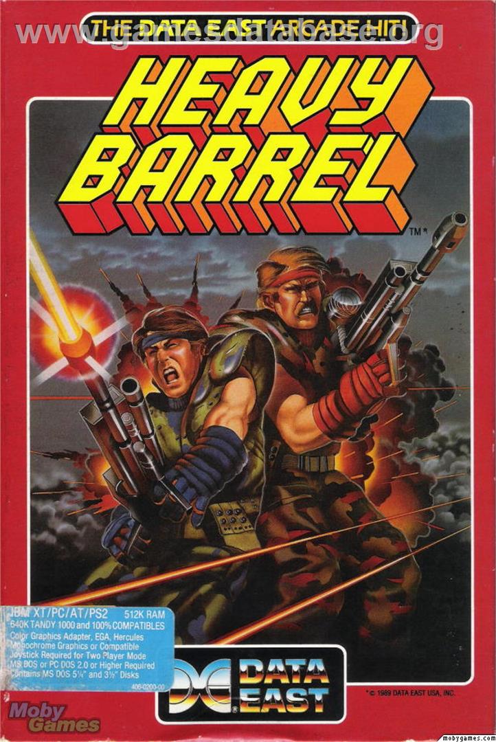 Heavy Barrel - Microsoft DOS - Artwork - Box