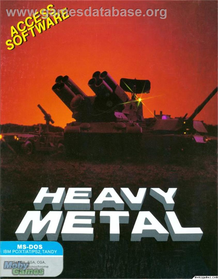 Heavy Metal - Microsoft DOS - Artwork - Box