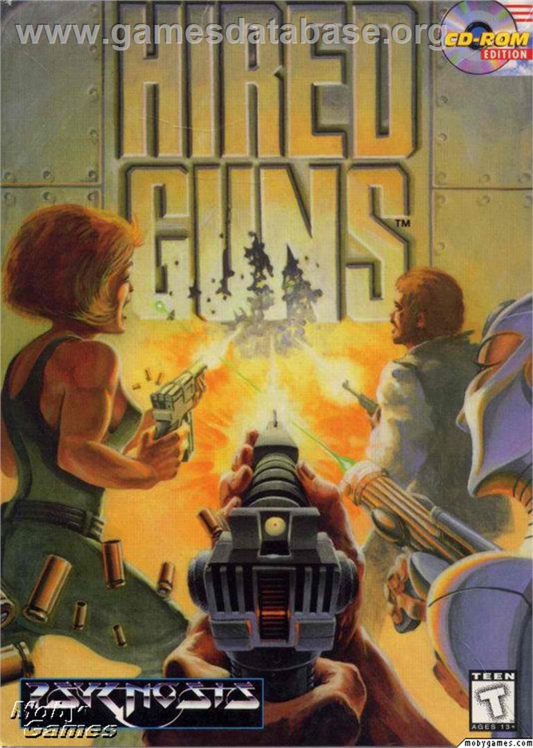 Hired Guns - Microsoft DOS - Artwork - Box
