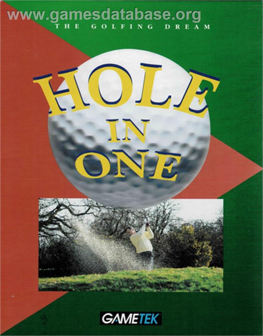 Hole in One - Microsoft DOS - Artwork - Box
