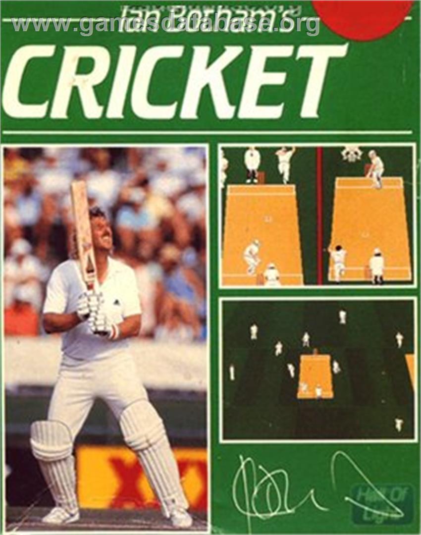Ian Botham's Cricket - Microsoft DOS - Artwork - Box