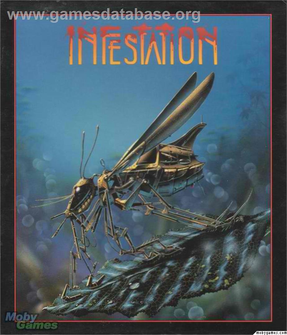 Infestation - Microsoft DOS - Artwork - Box