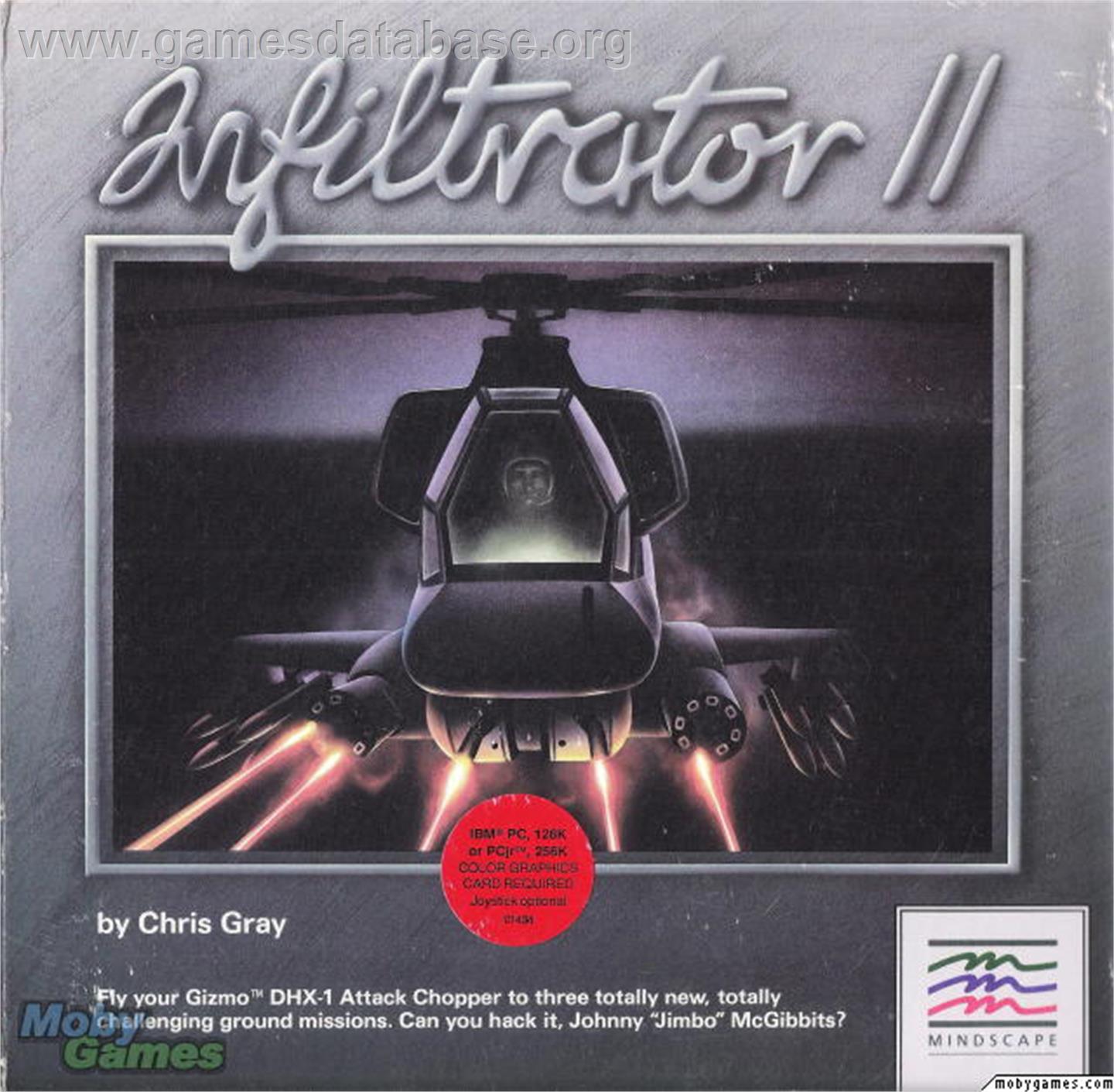 Infiltrator II - Microsoft DOS - Artwork - Box