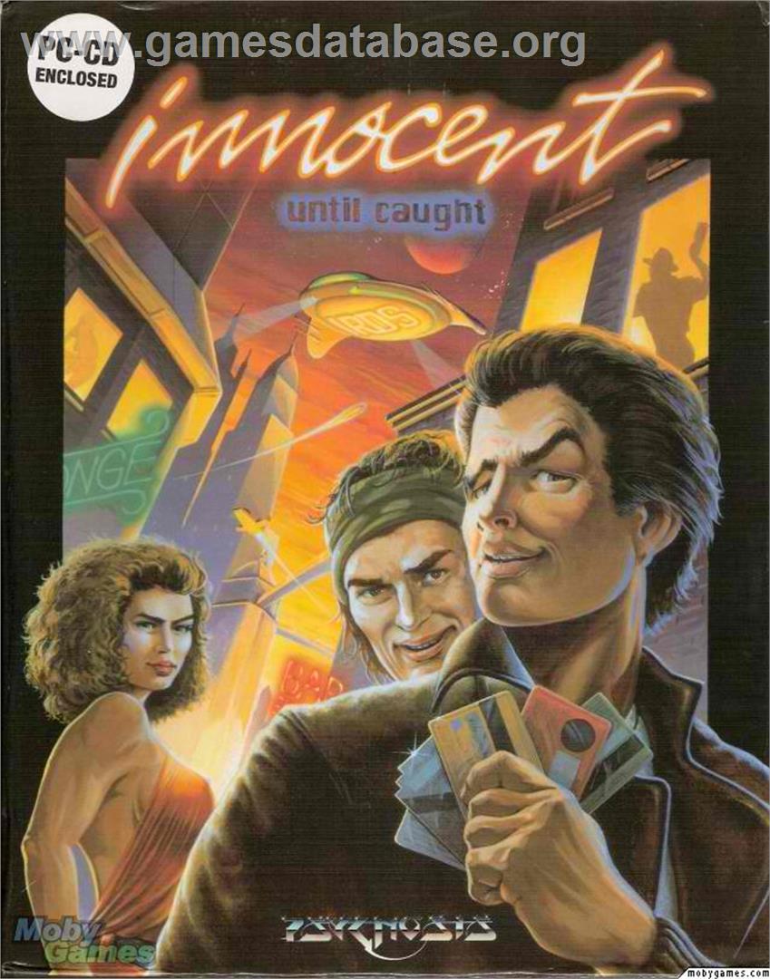 Innocent Until Caught - Microsoft DOS - Artwork - Box
