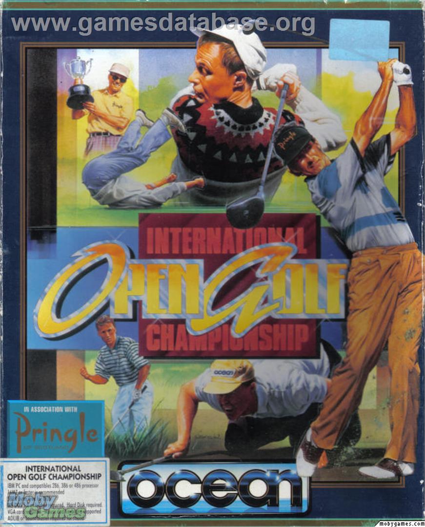 International Open Golf Championship - Microsoft DOS - Artwork - Box