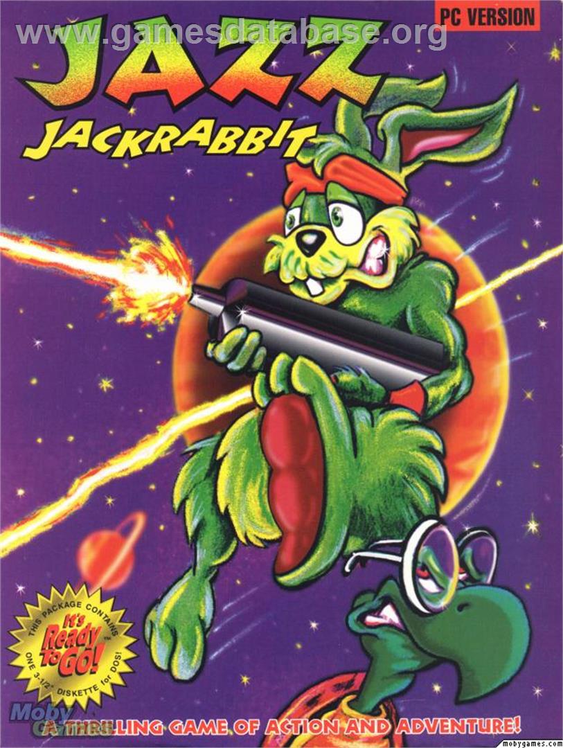 Jazz Jackrabbit - Microsoft DOS - Artwork - Box
