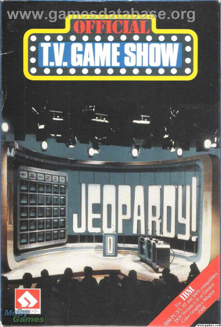 Jeopardy! - Microsoft DOS - Artwork - Box