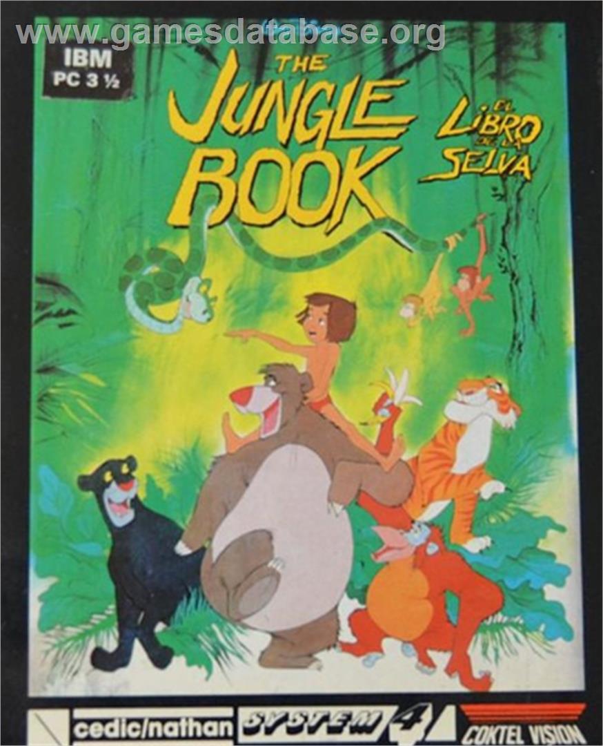 Jungle Book, The - Microsoft DOS - Artwork - Box