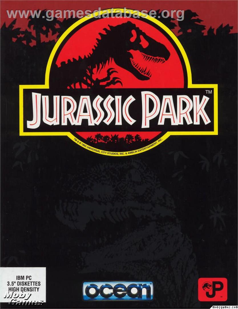 Jurassic Park - Microsoft DOS - Artwork - Box