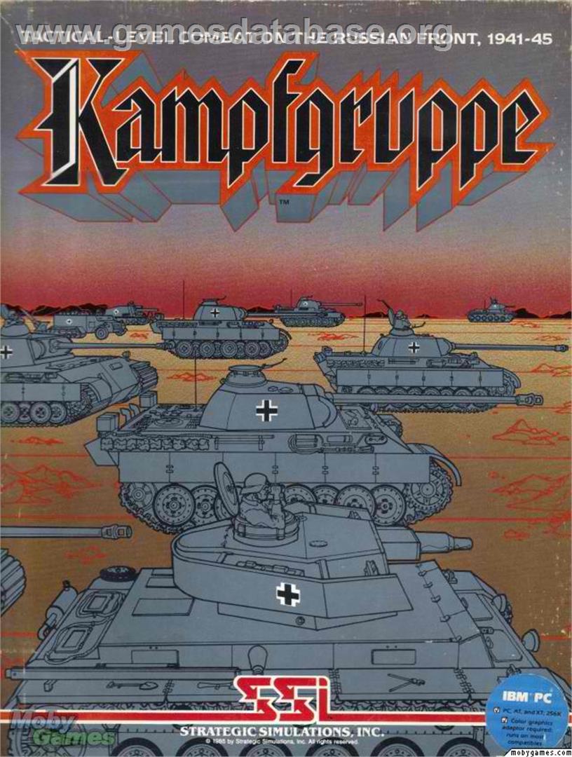 Kampfgruppe - Microsoft DOS - Artwork - Box