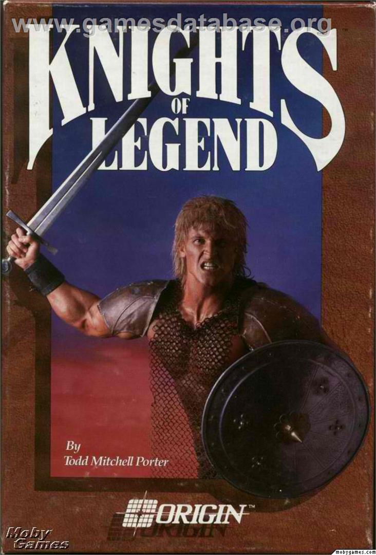 Knights of Legend - Microsoft DOS - Artwork - Box