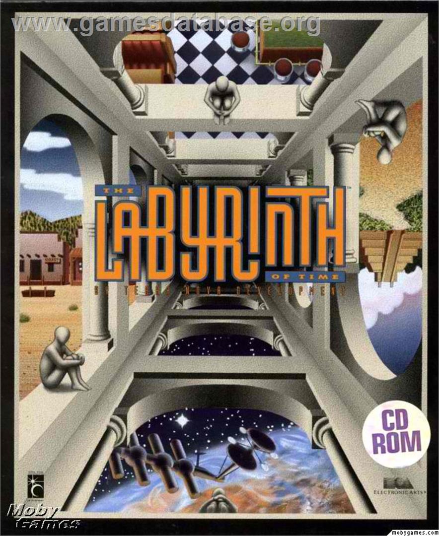 Labyrinth of Time - Microsoft DOS - Artwork - Box