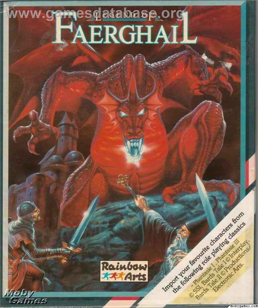 Legend of Faerghail - Microsoft DOS - Artwork - Box