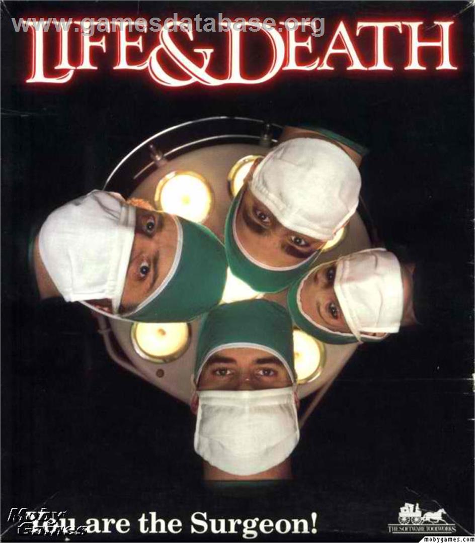 Life & Death - Microsoft DOS - Artwork - Box