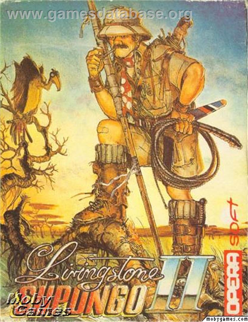 Livingstone Supongo 2 - Microsoft DOS - Artwork - Box