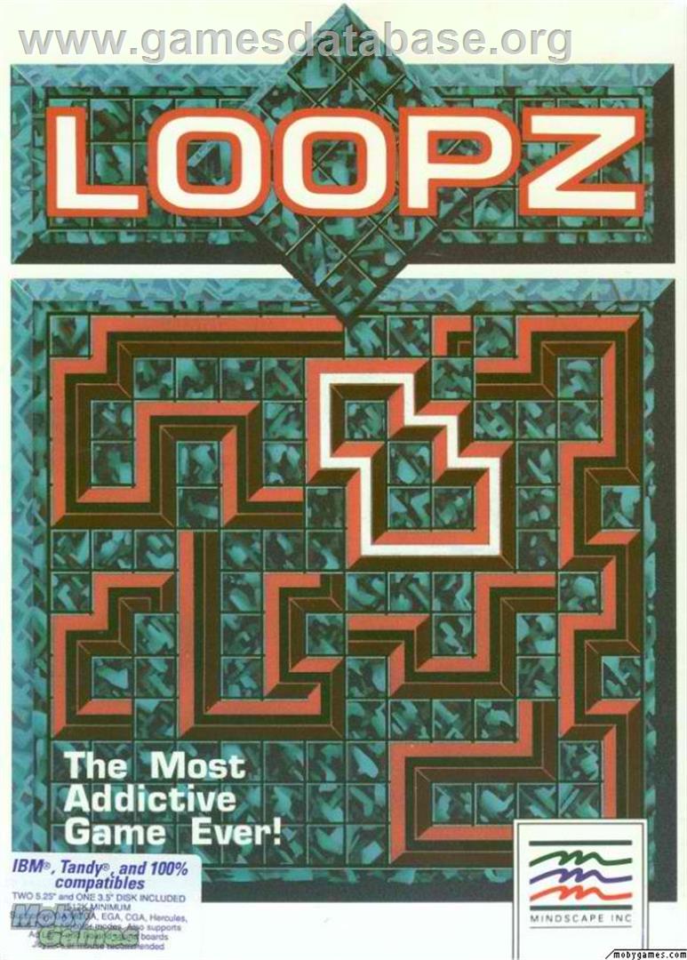 Loopz - Microsoft DOS - Artwork - Box