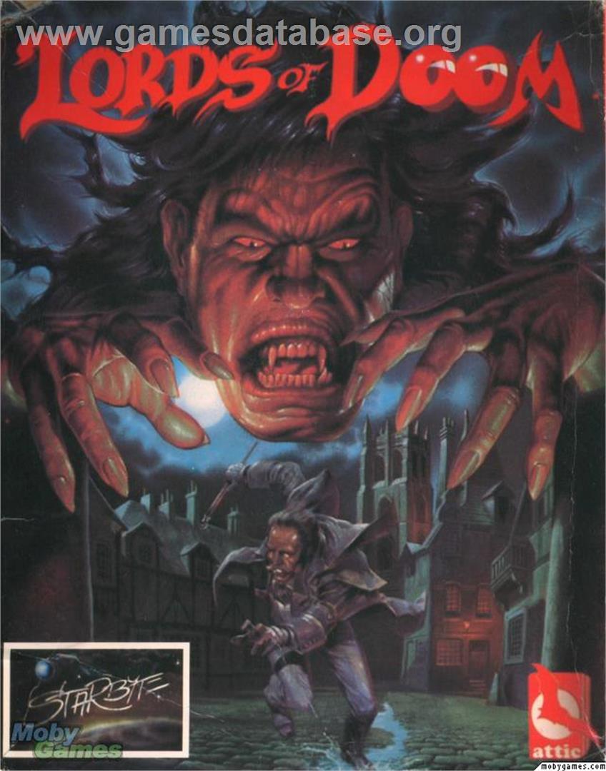 Lords of Doom - Microsoft DOS - Artwork - Box