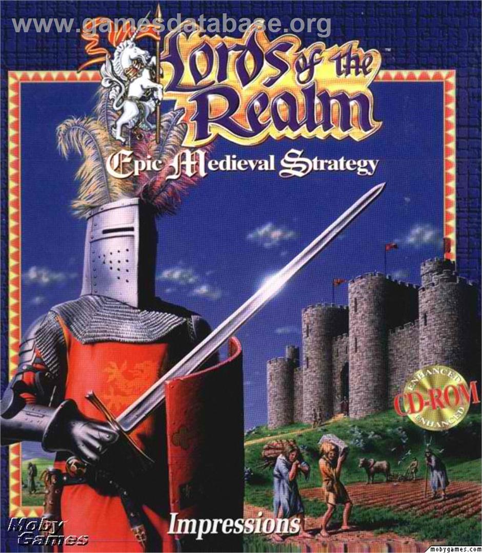 Lords of the Realm - Microsoft DOS - Artwork - Box