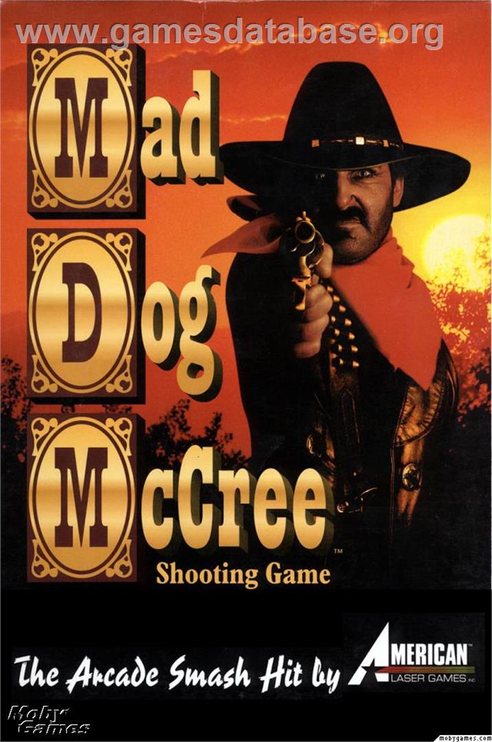 Mad Dog McCree - Microsoft DOS - Artwork - Box
