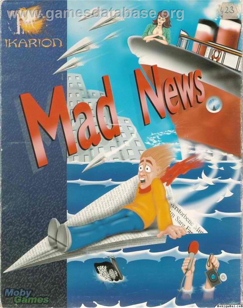 Mad News - Microsoft DOS - Artwork - Box