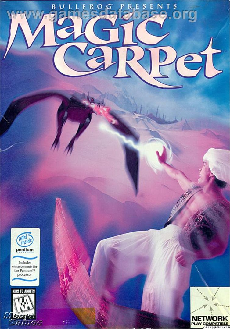Magic Carpet - Microsoft DOS - Artwork - Box
