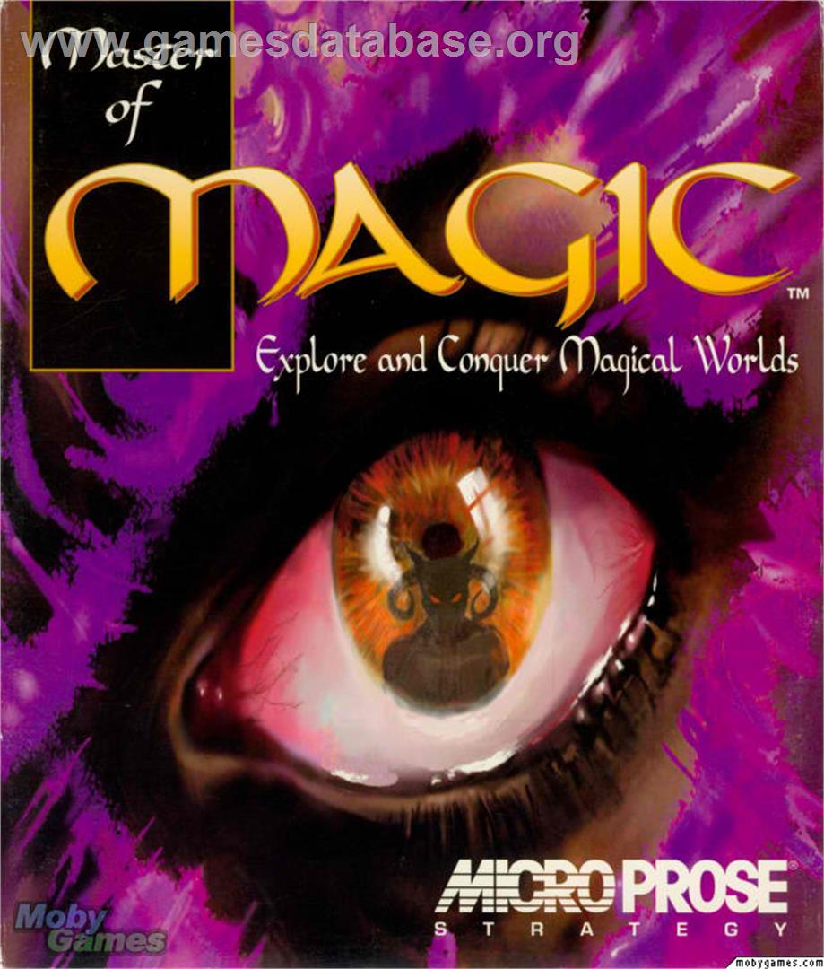 Master of Magic - Microsoft DOS - Artwork - Box