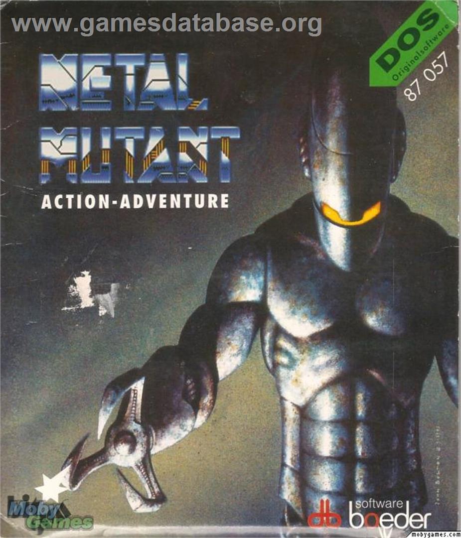 Metal Mutant - Microsoft DOS - Artwork - Box