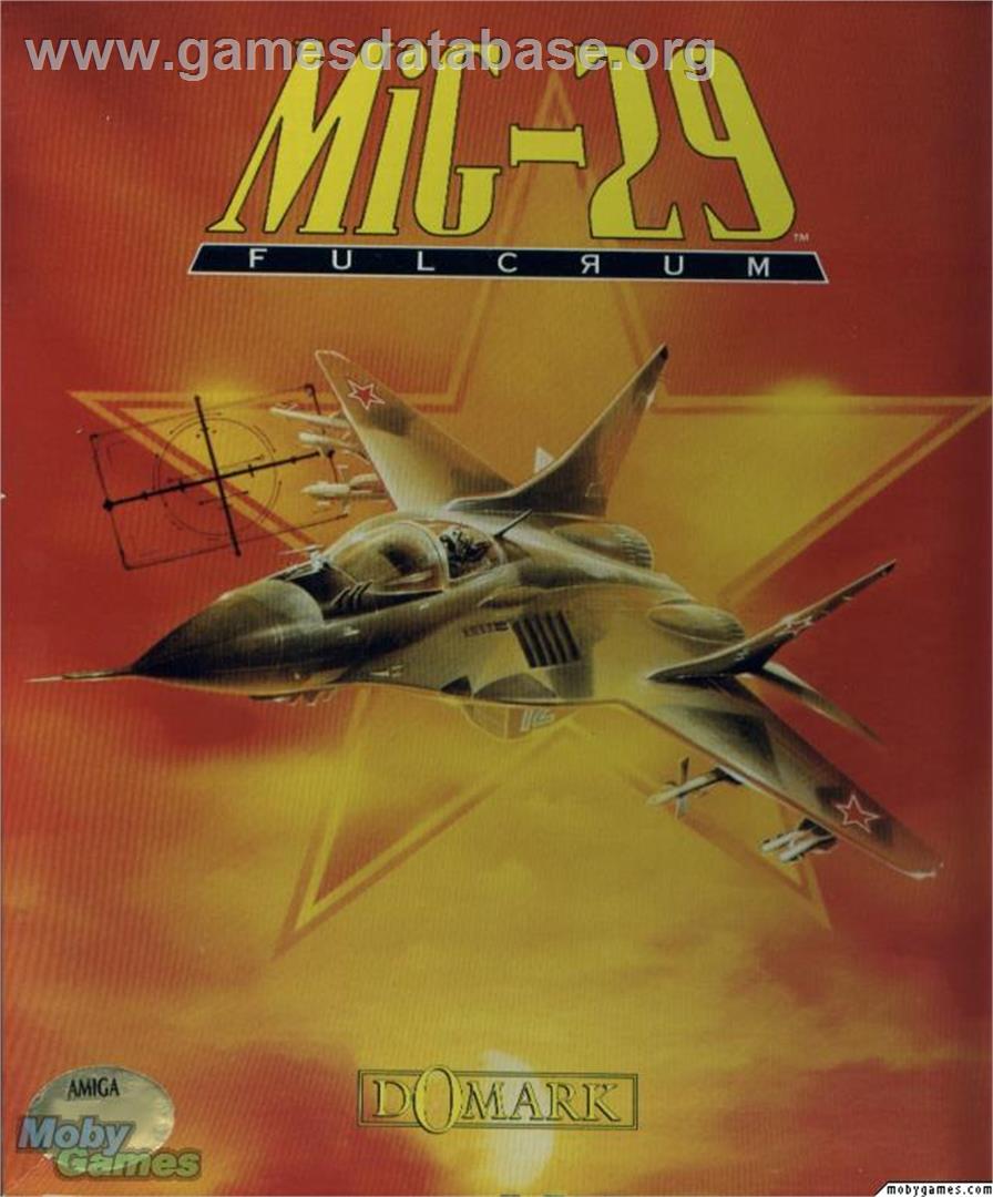 MiG-29 Fulcrum - Microsoft DOS - Artwork - Box